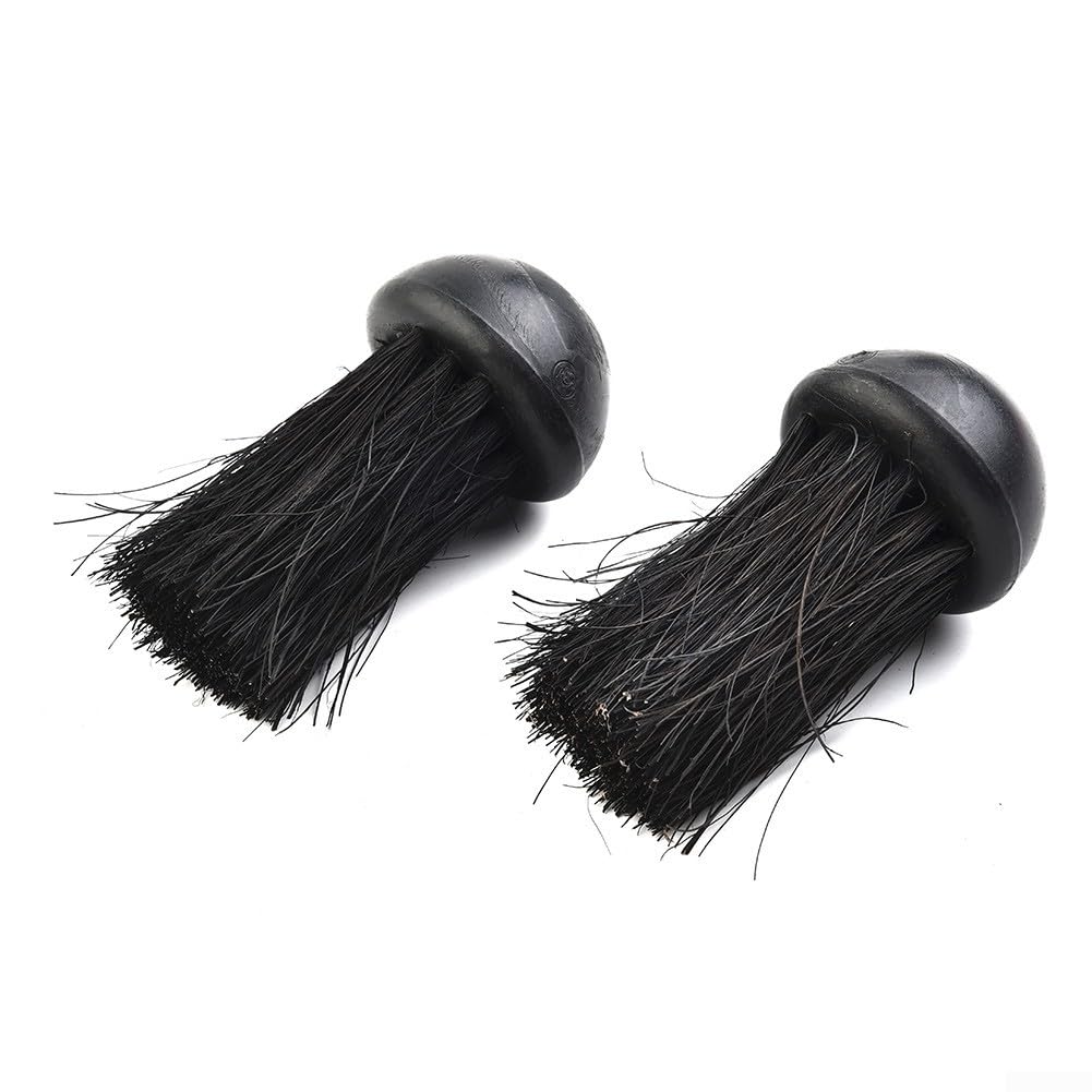 Replacement Round Hearth Brush Heads For Fireplace Companion