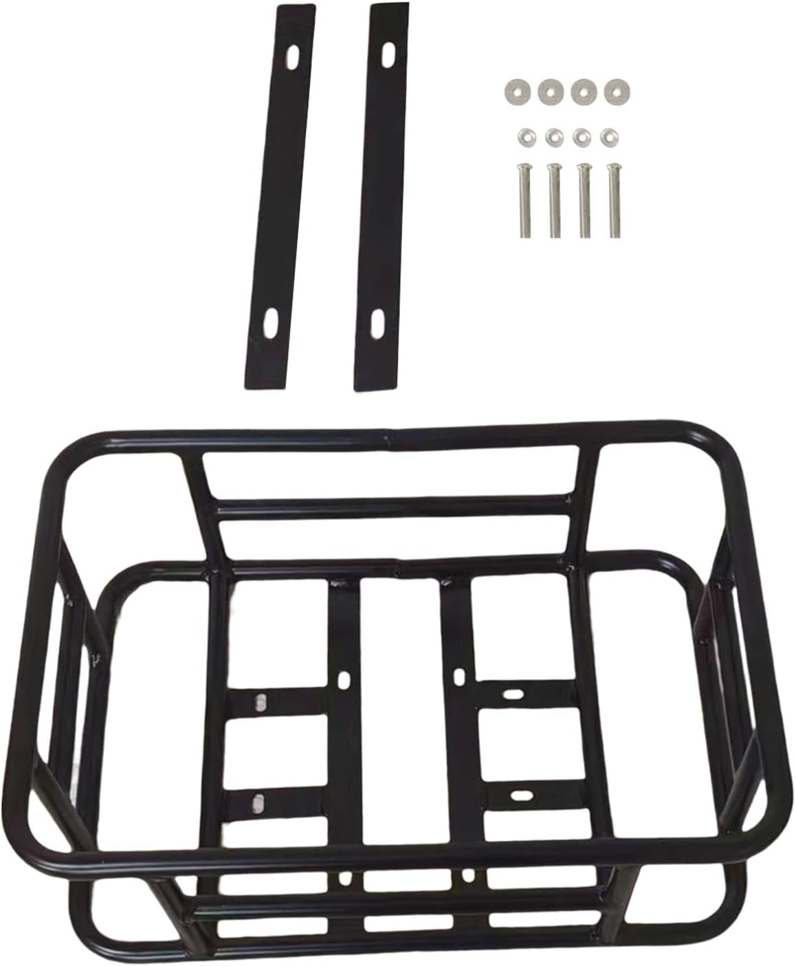 大人のための金属の後部自転車のバスケットのキャリアのサイクリングの前部フレームの自転車のバスケット