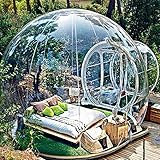 Tienda De Burbujas Inflable Al Aire Libre Túnel Único A Prueba De Viento Tienda De Burbujas Transparente/Tienda De Burbujas para Adultos PVC, Tienda De Campaña Temática Hotel,4m