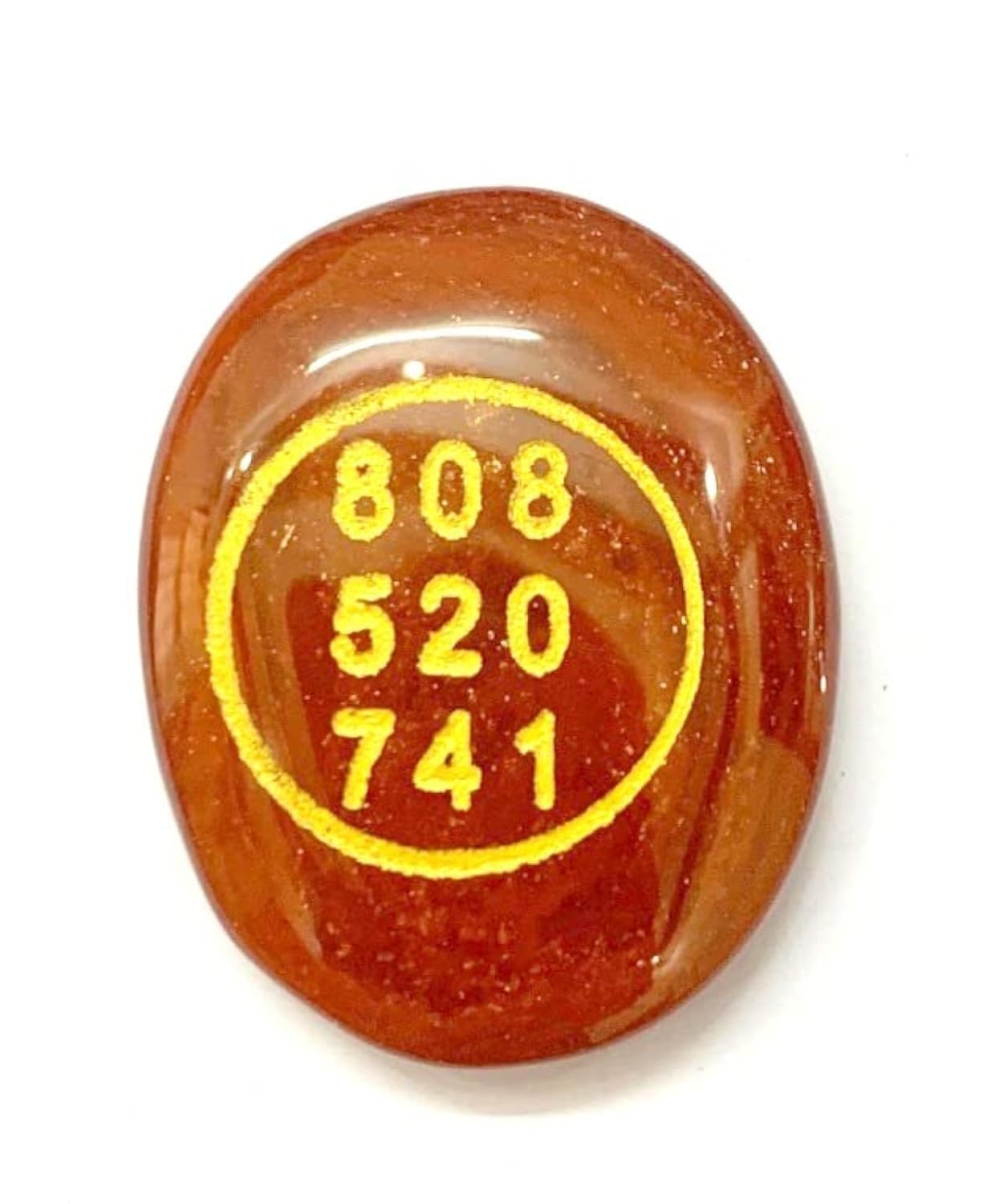 crystalmiracle Red Jasper 1.5" Zibu Symbol Crystal Stone Healing Wellness Chakra Peace Meditation Handcrafted