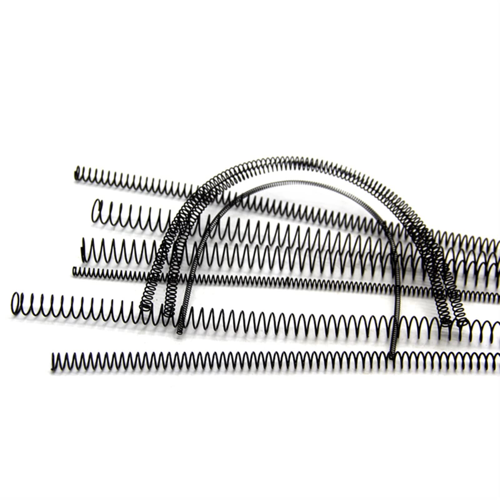 Bclla Zkenyao-Spring Small Long Coil Spring Steel Compression Springs,0.9mm Wire Diameter 5-20mm Out Diameter 305mm Length, 1PC, More Durable (Length : 305mm, Outer Diameter : 5mm)