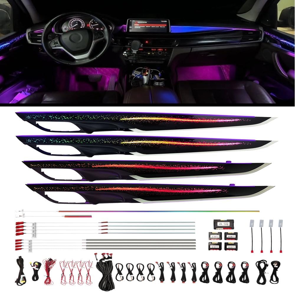 256 Color for 2015-2019 X6 Gradient Active Ambient Lighting Atmosphere Light