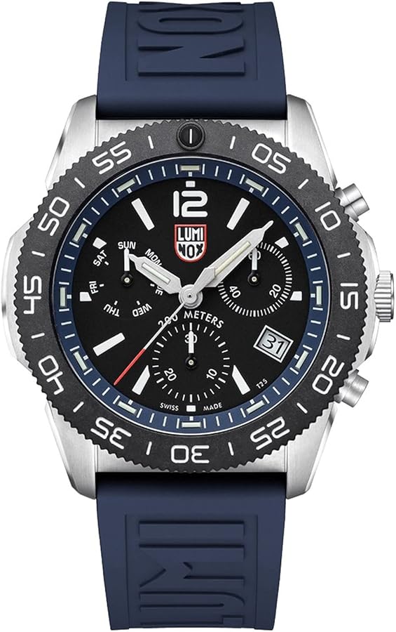 Amazon.com: Luminox Men Analogue Swiss Quartz Watch with Rubber