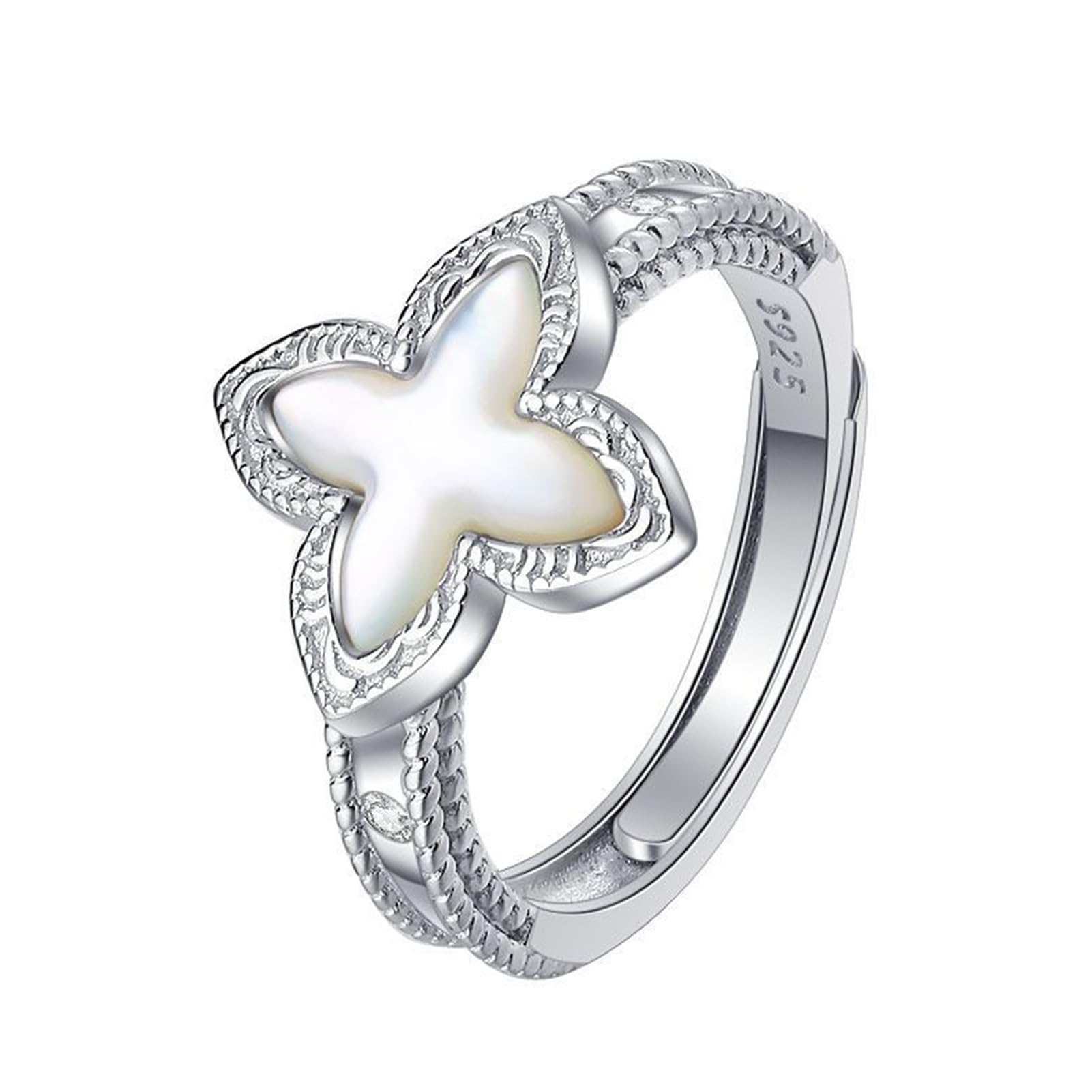 Bague réglable en argent résout le problème de taille avec élégance
