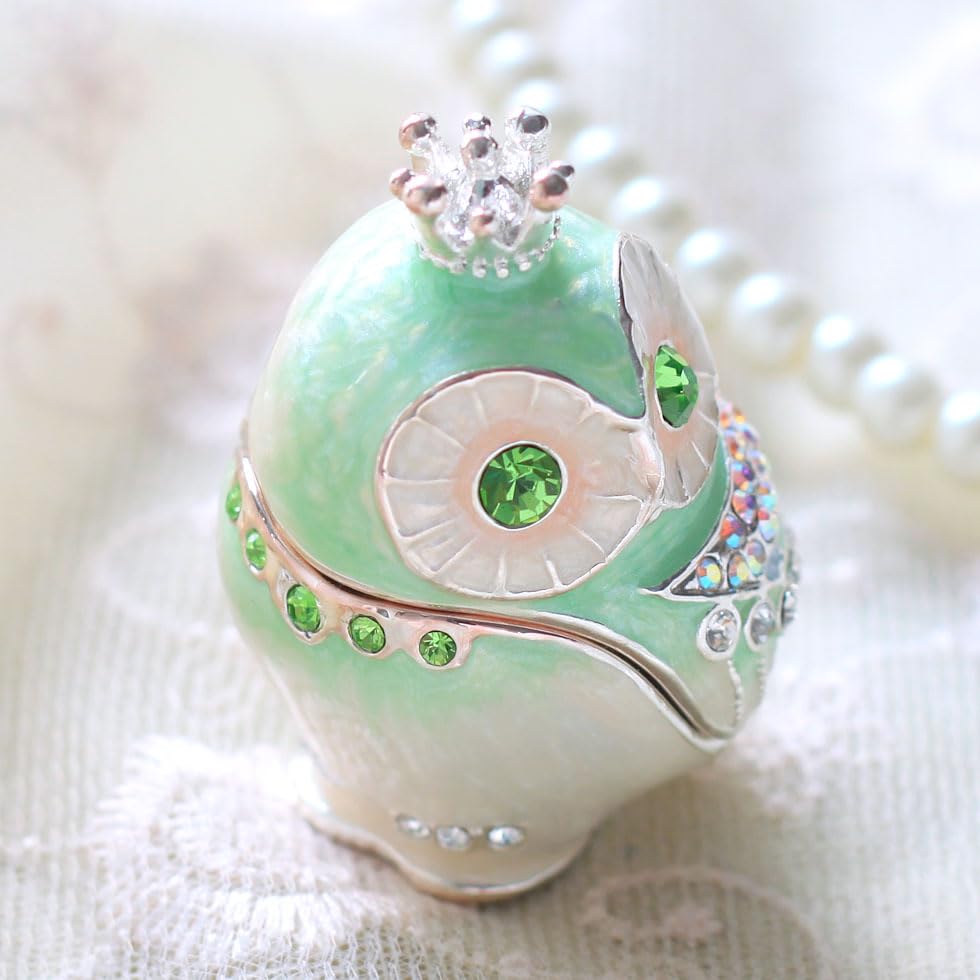 Amazon｜東京銀座PICALS クラウンフクロウ ジュエリーボックス EX516