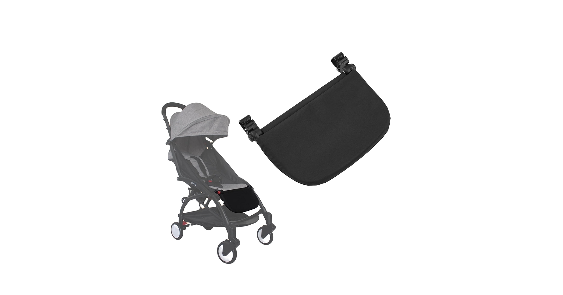 Sharplace Extended Footrest Extended Seat Pedal Pushchair Accessories