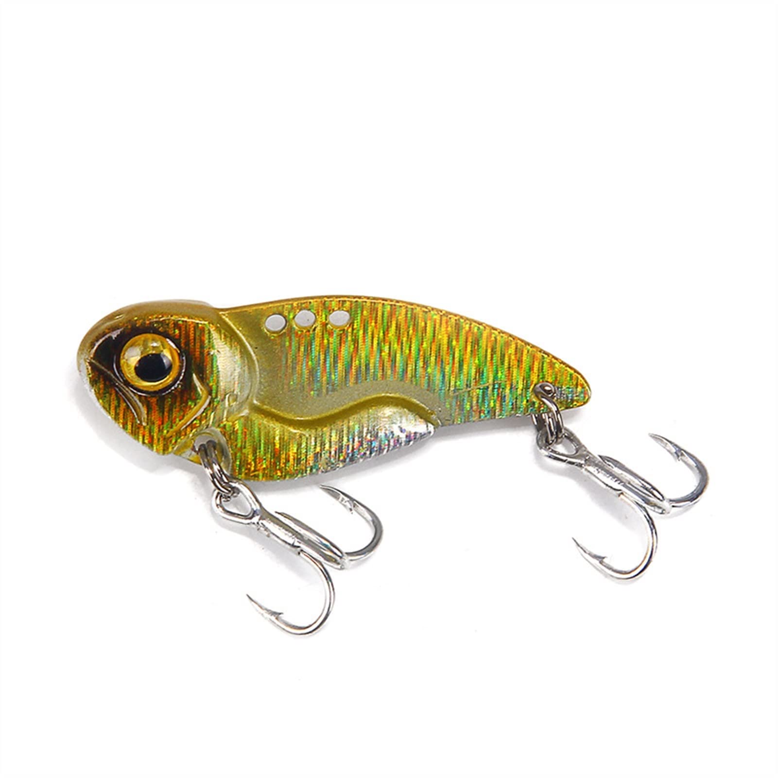 Señuelos de pesca, señuelos rígidos Señuelo hundimiento 10 piezas Ojos 3D Señuelos artificiales de metal Equipo de pesca para lubina, lucio, perca 8/15/20 g para lubina, trucha, lubina, salmón, simple