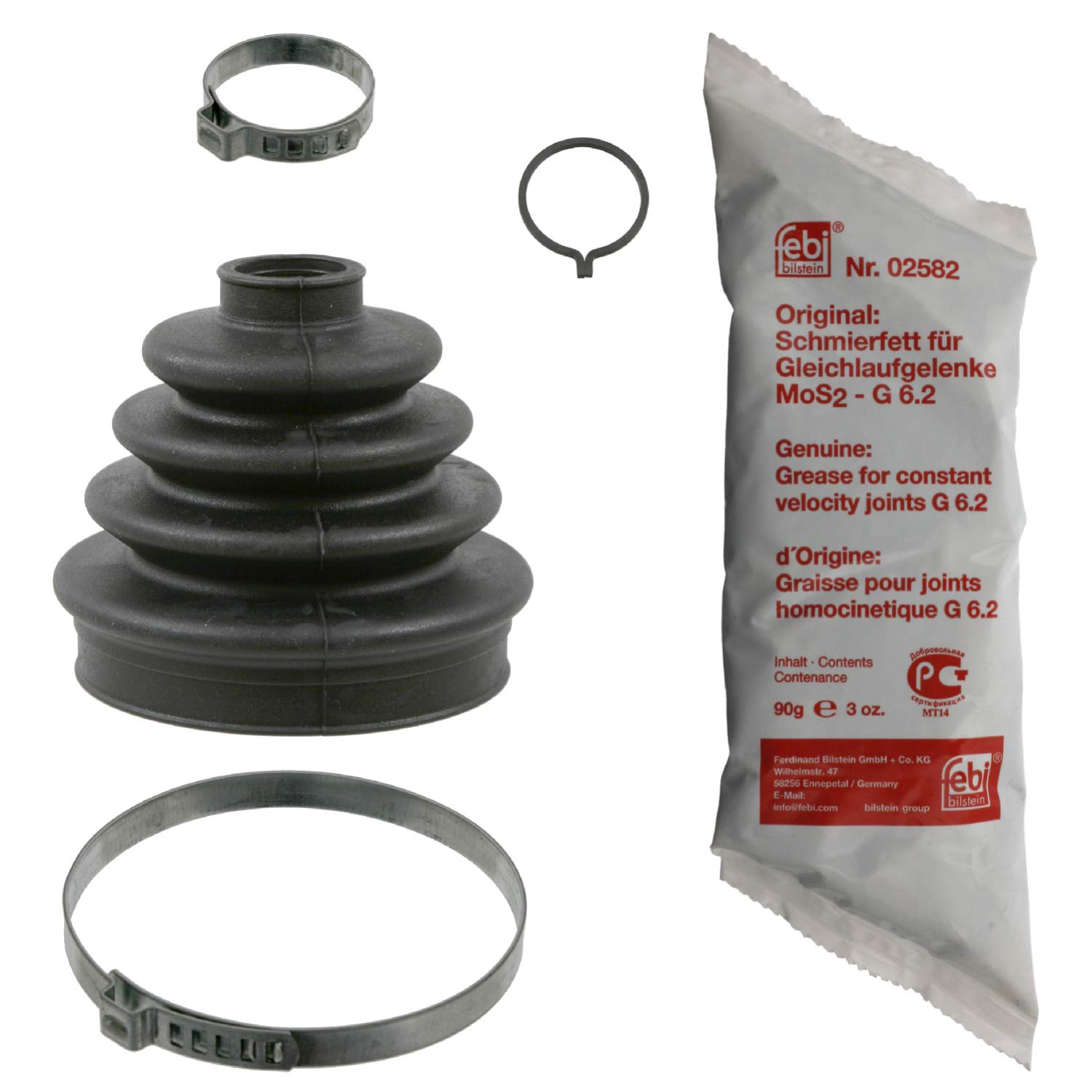 febi bilstein 07873 CV Boot Kit, pack of one
