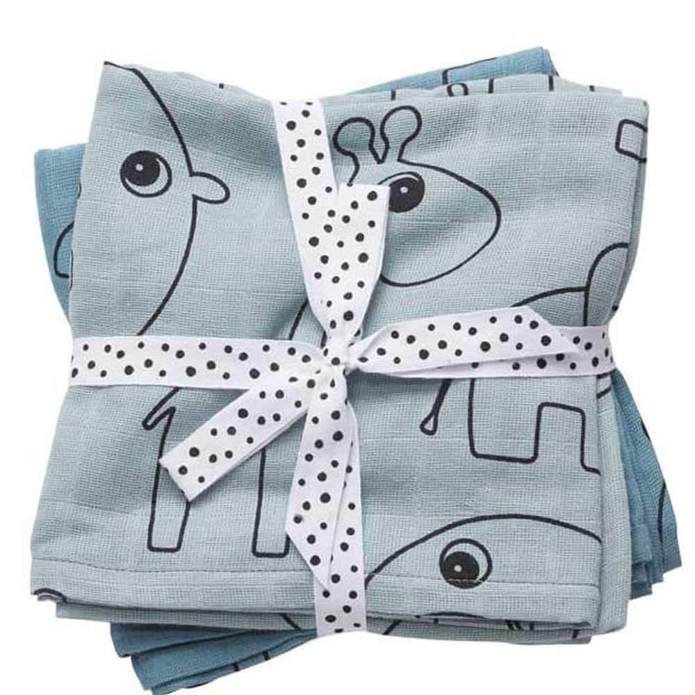Done By Deer Pack 2 Muselinas Elefante Azul - 4