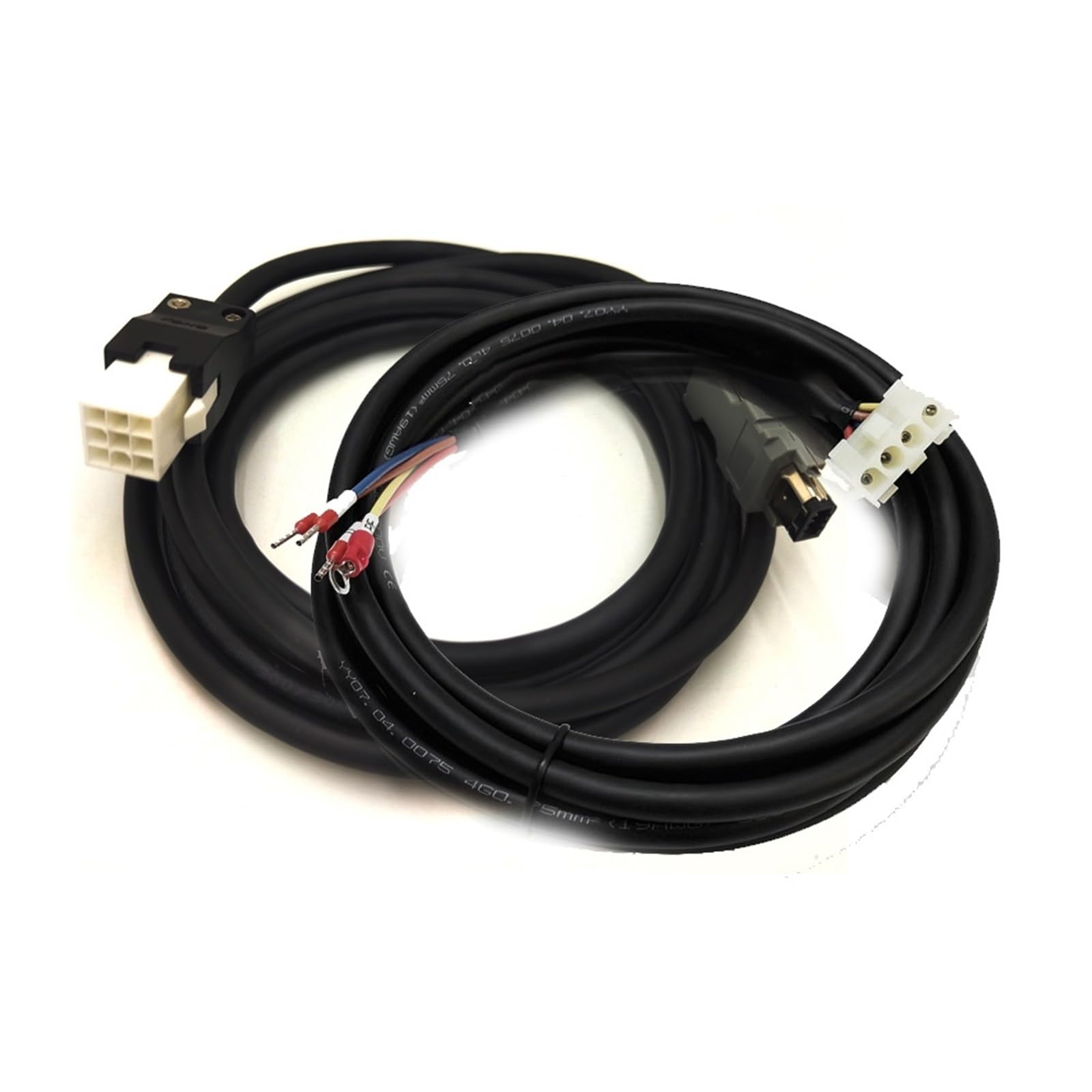 JDOUNFMO Servo Motor Encoder Cable WSC-P06P03-E WSC-P06P05-E Power Cable WSC-M04P03-E WSC-M04P05-E WSC-M04P10-E(Size:8M Encoder Cable)