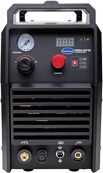 Eastwood Versa-Cut 60 Amp Plasma Cutter | Professional Grade Sheet Metal Cutter Tools | 110V/220V Dual Voltage Advance Inverter Technology | Perfect for Metal Fabrication and Auto Restoration Projects
