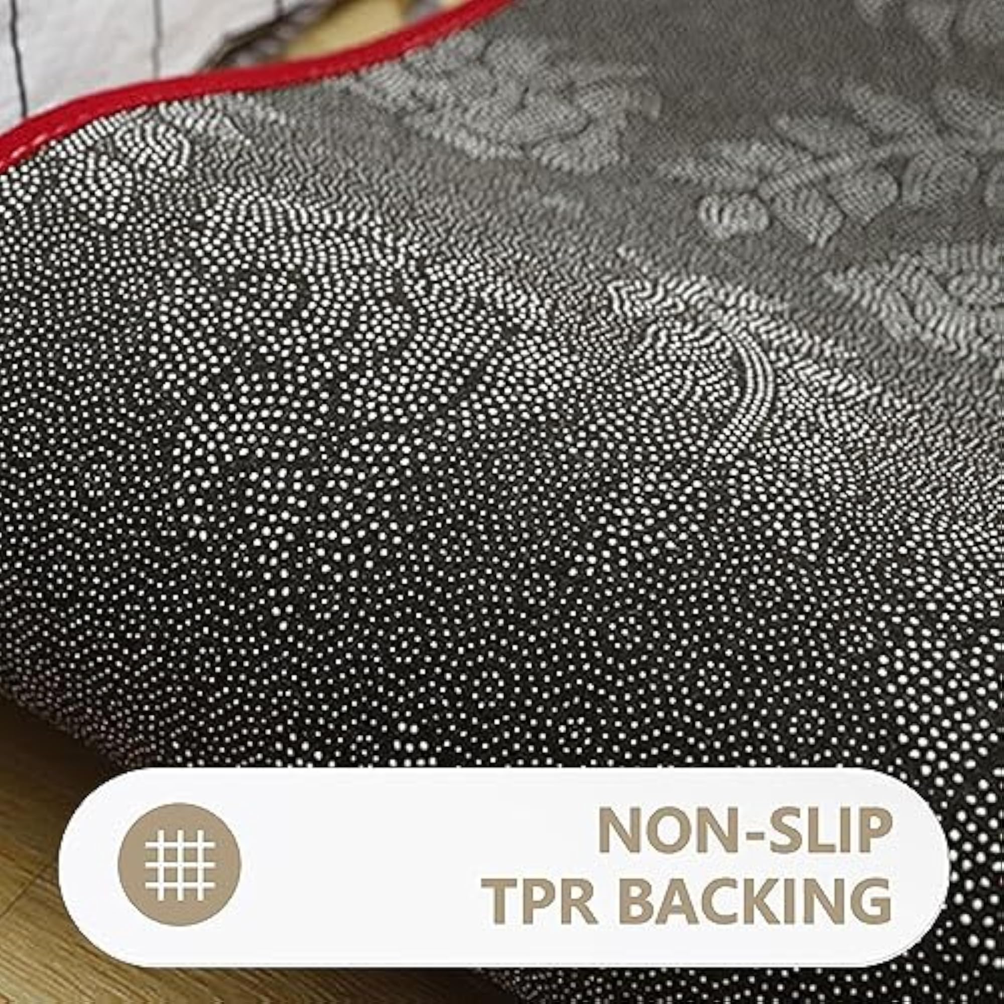 Microfiber Solid Bath Mat, Water Absorbent & Anti-Skid