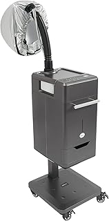 110V 500W Nano Hair Steamer Machine, Professional Micro Mist Salon Hair Processor, Salon Spa Equipment Vertical Nano Hair Steamer for Deep Hair Care Repair, Hair Styling