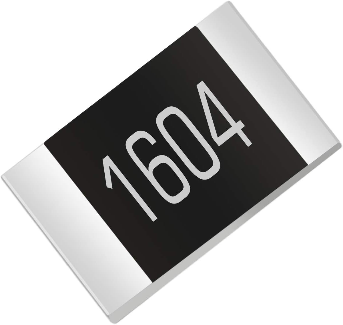 Close-up of a single 0805 SMD resistor