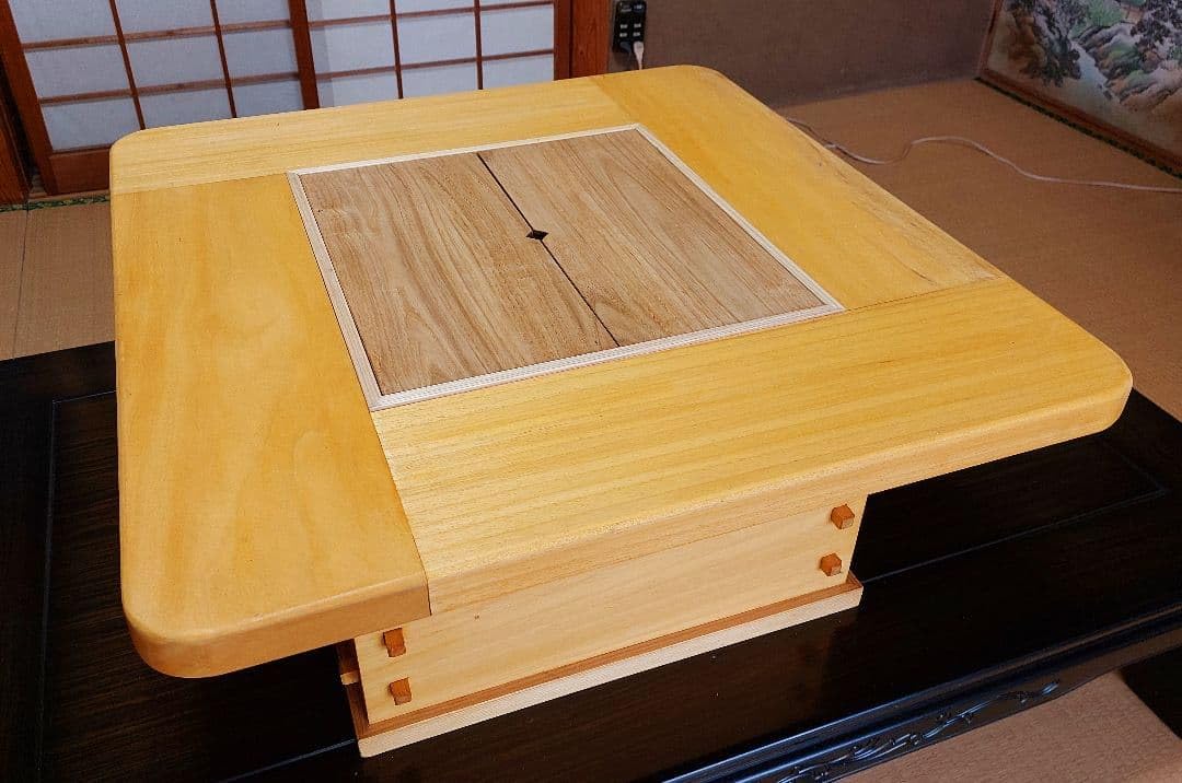Amazon.co.jp: 囲炉裏 火鉢 テーブル 箱火鉢 宮大工作 : おもちゃ