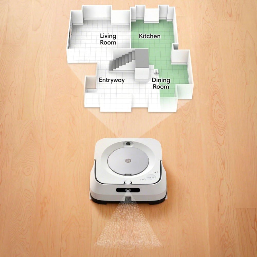 Amazon.com - iRobot Braava Jet M6 (6110) Ultimate Robot Mop- Wi-Fi