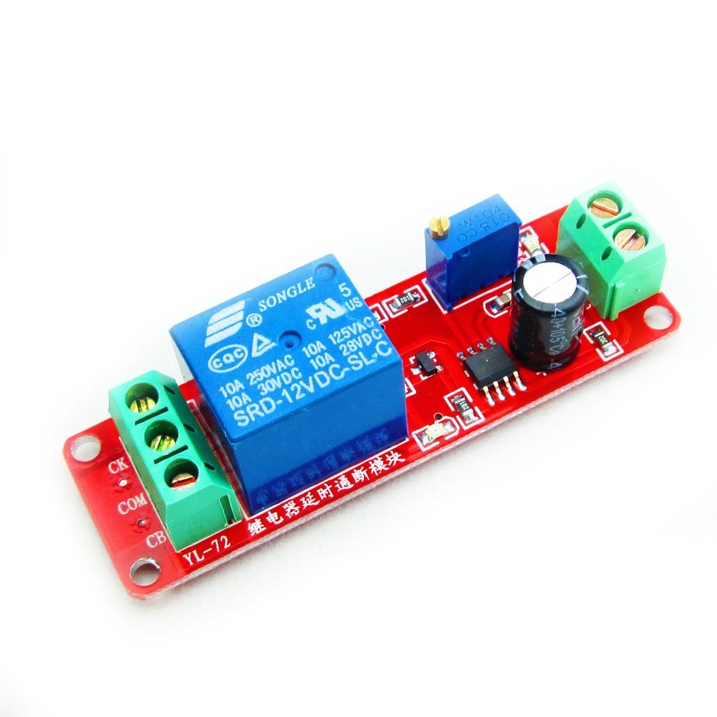 NE555 12V Monostable Delay Timer Relay Module with Adjustable Time Control 0-10 Seconds for Rduino Projects Automation Signal Duration Relay Trigger Board-image-8