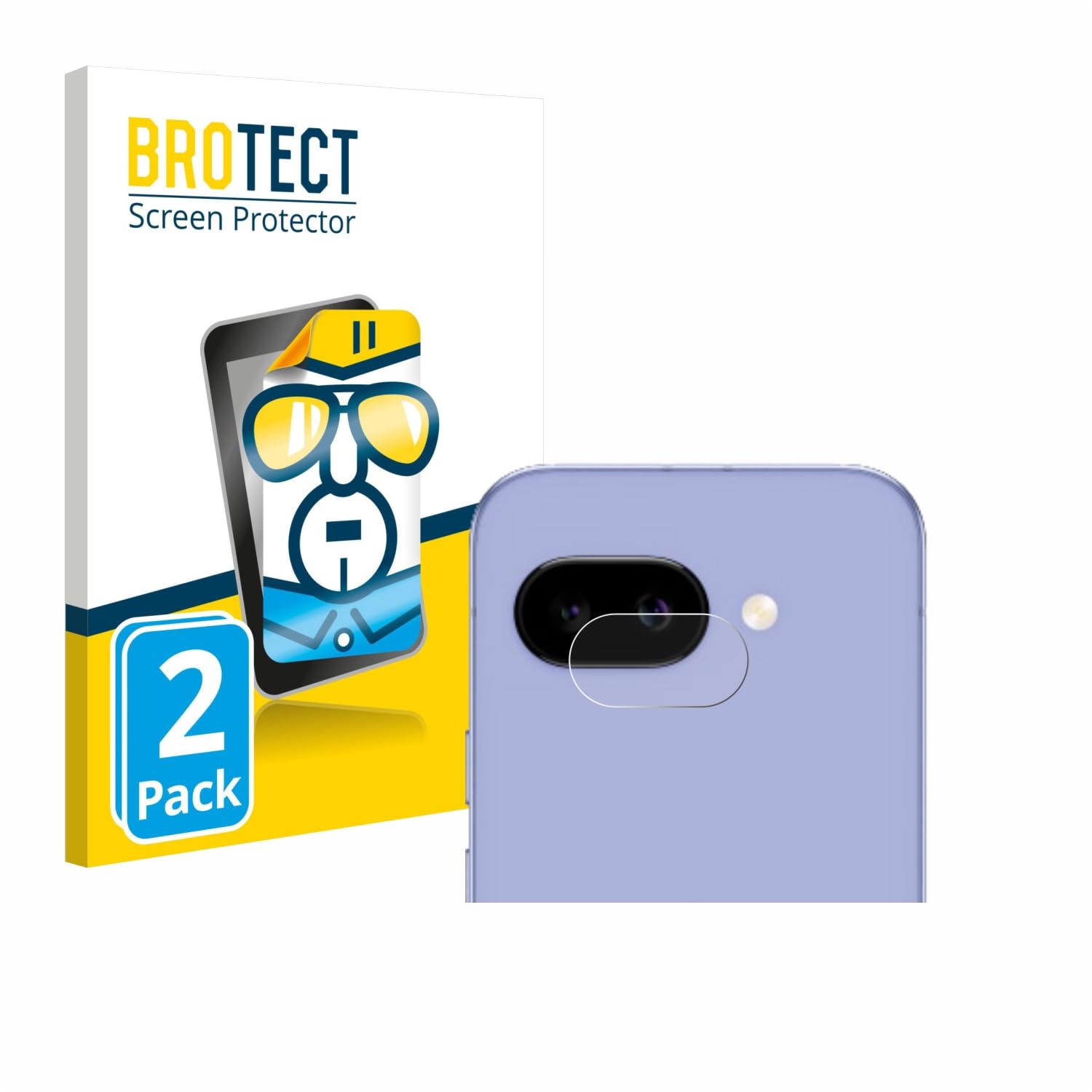 brotect Pellicola Protettiva Vetro per Google Pixel 6a (Fronte