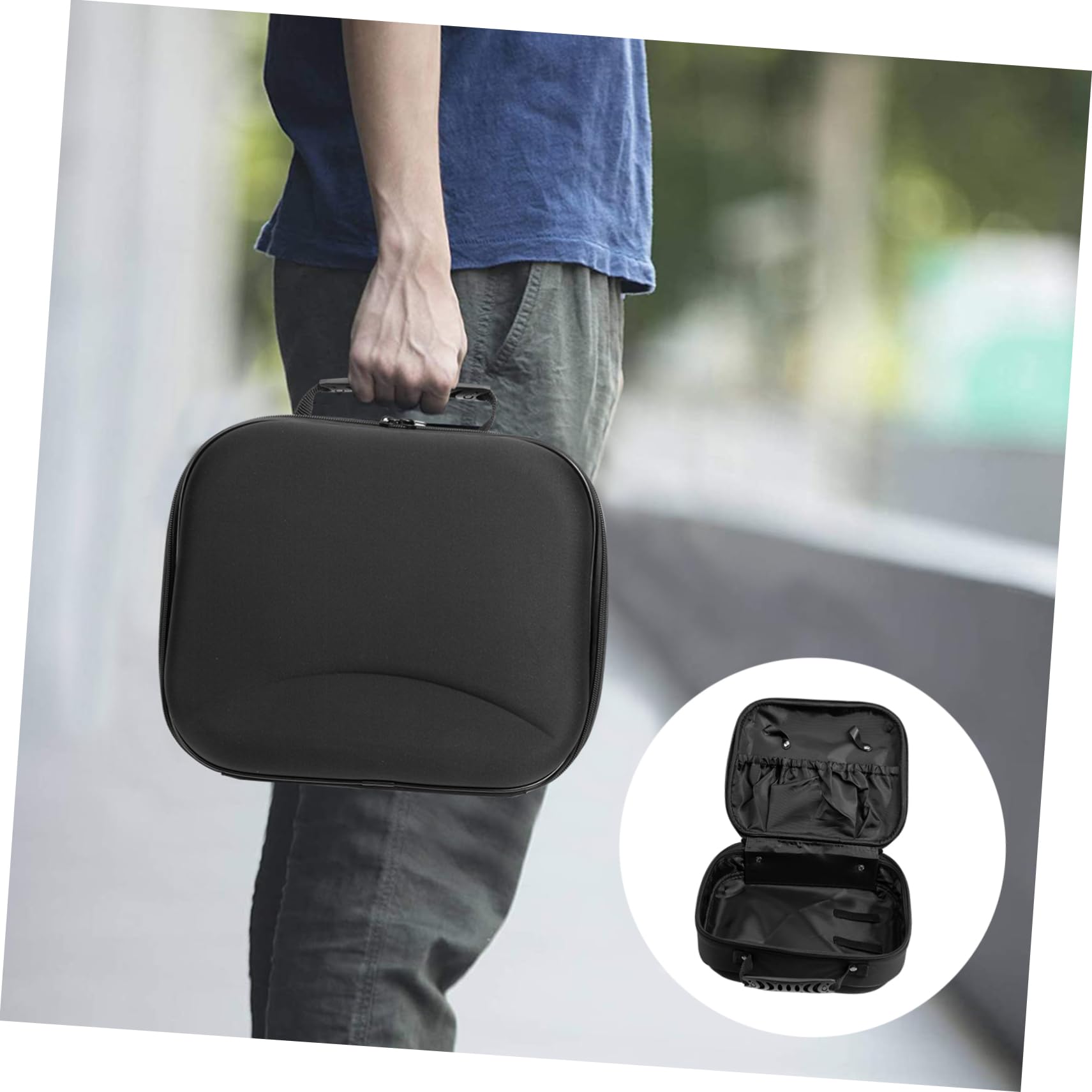 FOMIYES Borsa Porta Attrezzi per Parrucchieri - Set Asciugacapelli E Forbici Accessori per Organizer per Prodotti per Beauty Case