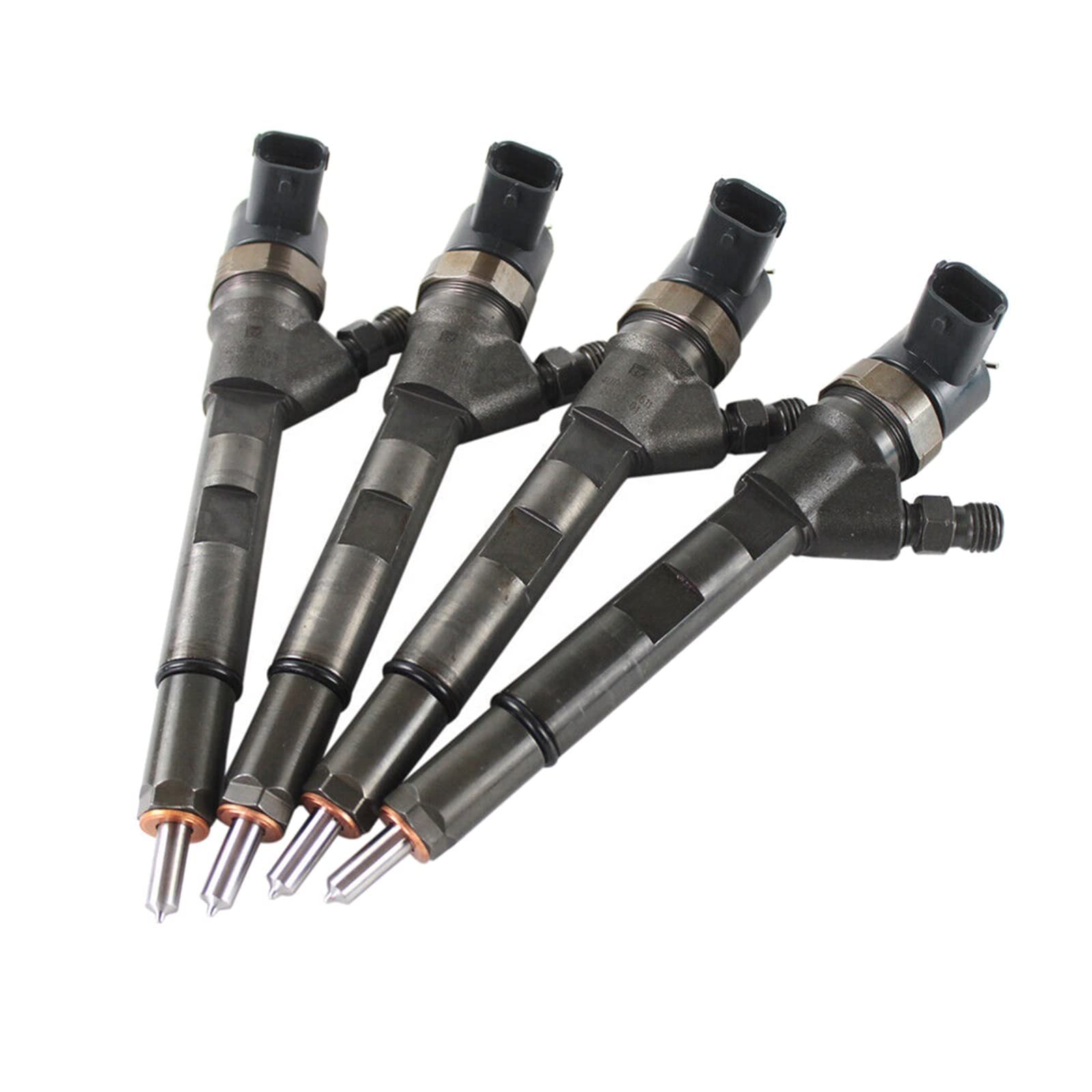 4 inyectores de combustible diésel compatibles con Chrysler Voyager Jeep Cherokee (KJ) MK2 2,5 2,8 CRD 2001-2008 0445110059