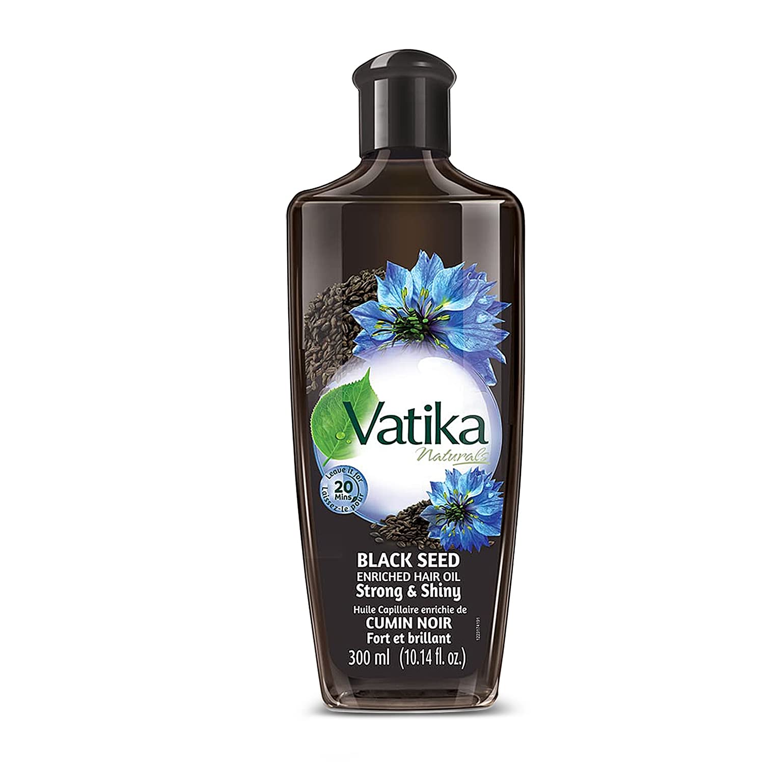 Vatika Naturals Dabur Enriched Black Seed Hair Oil – Strengthening & Shine-Enhancing Serum with Black Seed Extract for Scalp Vitality, Moisture Balance & Resilience – Promotes Healthy Hair – 300 ml Vatika Naturals Dabur Enriched Black Seed Hair Oil – Strengthening & Shine-Enhancing Serum with Black Seed Extract for Scalp Vitality, Moisture Balance & Resilience – Promotes Healthy Hair – 300 ml