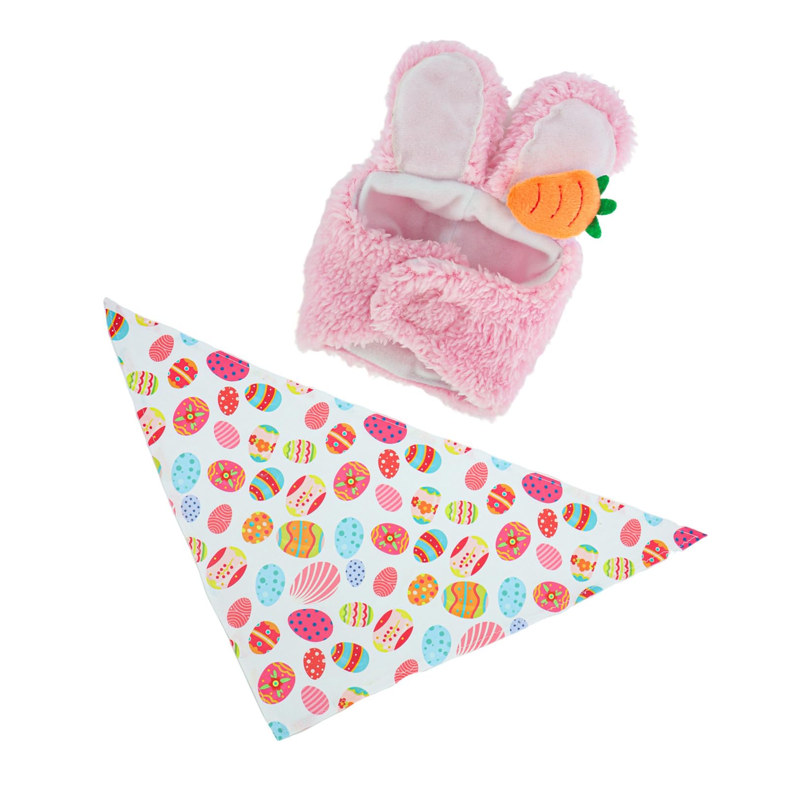 Kalttoy Geese Outfit Set Including Scarf Rabbits Hat for Holiday Festivities Seasonal Decoration Porch Outfit
