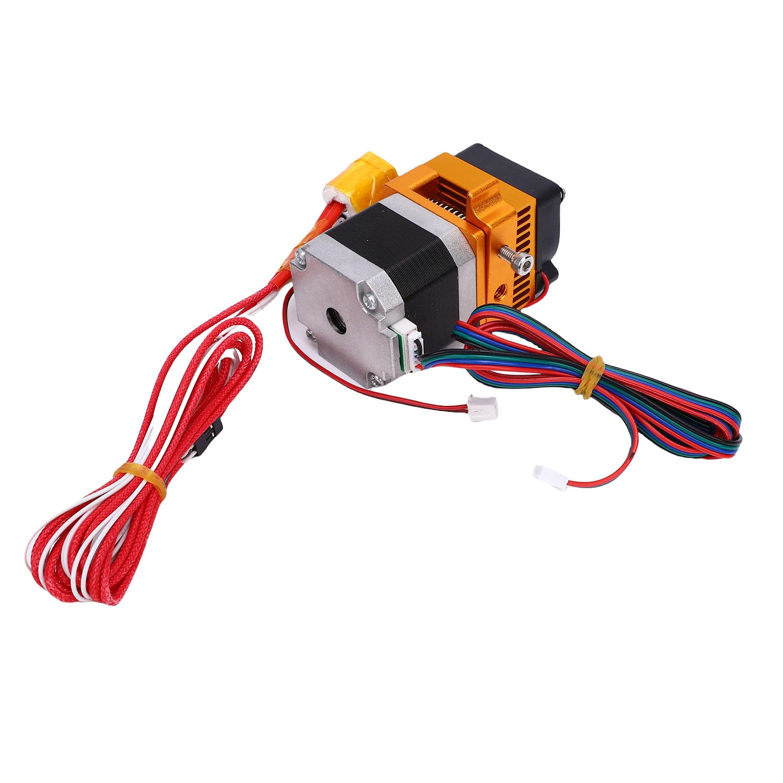 Kit hotend estrusore MK8 Sostituzione Motore potente Isolamento premium Riscaldamento rapido per stampante 3D Prusa I3 Ottone Lega di alluminio CHB0005 [Kit estrusore stampante 3D]