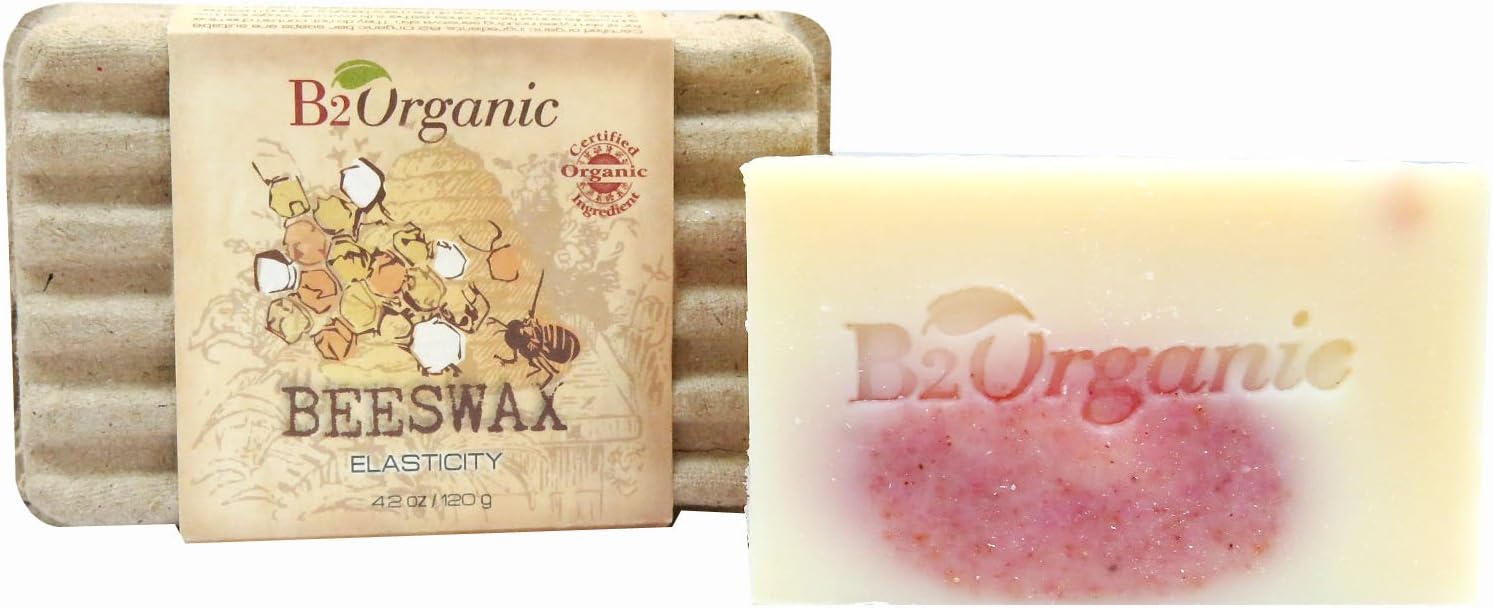 [B2Organic] Cold Process Organic Soap (BEESWAX)