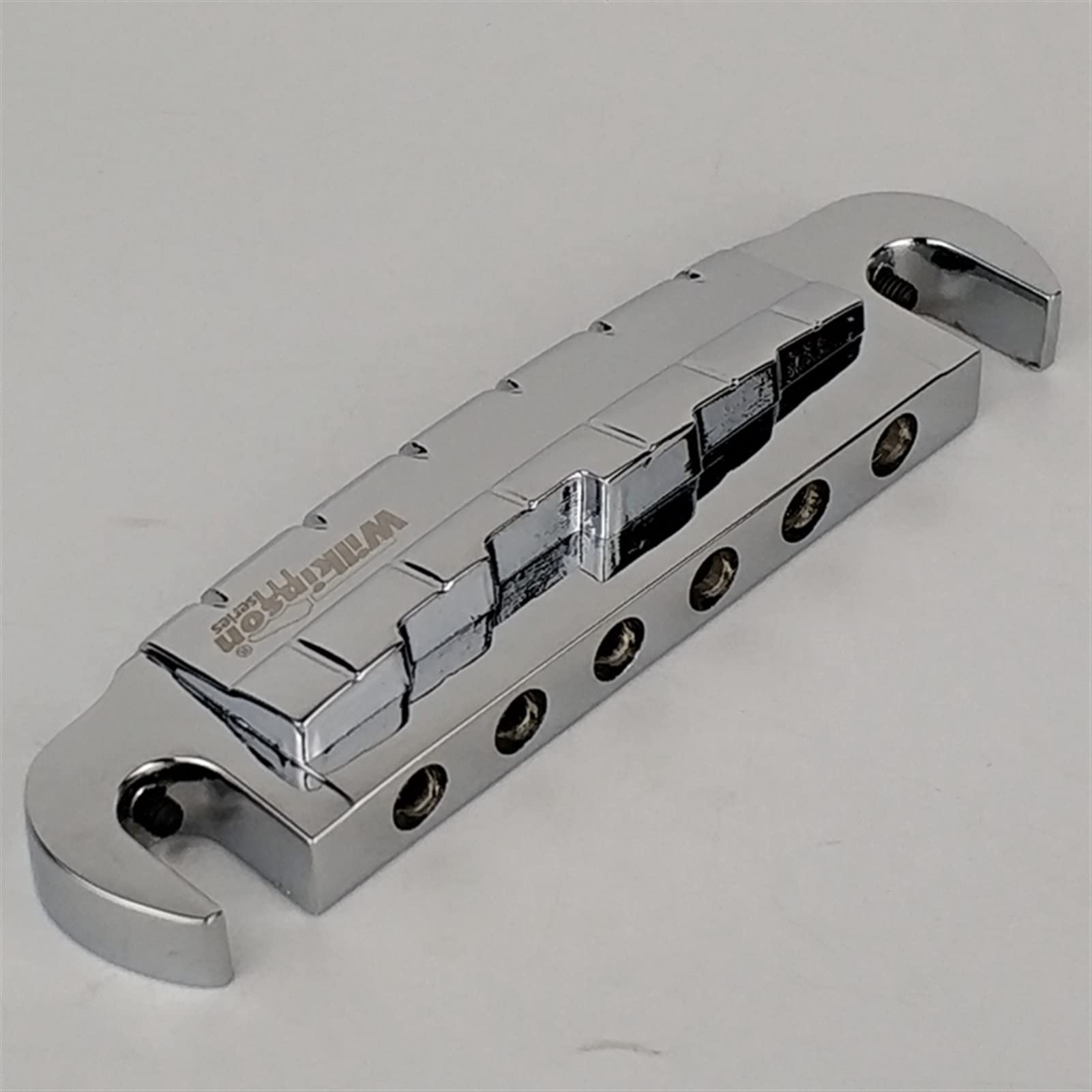 Accesorio repuesto puente Envolvente Ajustable Para Puente De Guitarra Eléctrica LP Cordal Cromado Plateado