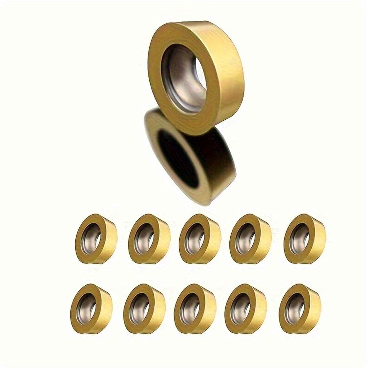 1pcs Adjustable Milling Frame Combination EMR 5R40/50/63 Round Nose Milling Cutter Disc with 10pcs RPMW1003MO R5 Hard Alloy Inserts(EMR 5R50-22-4T)