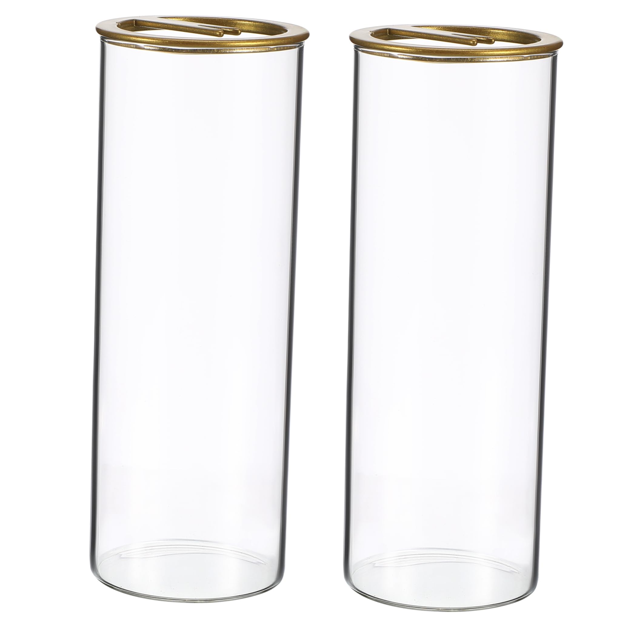 ABOOFAN Porta Incenso in Borosilicato Di Alta Qualità 4 Pezzi Design Unico Elegante Decorazione Da Tavolo 2 Pezzi * 4