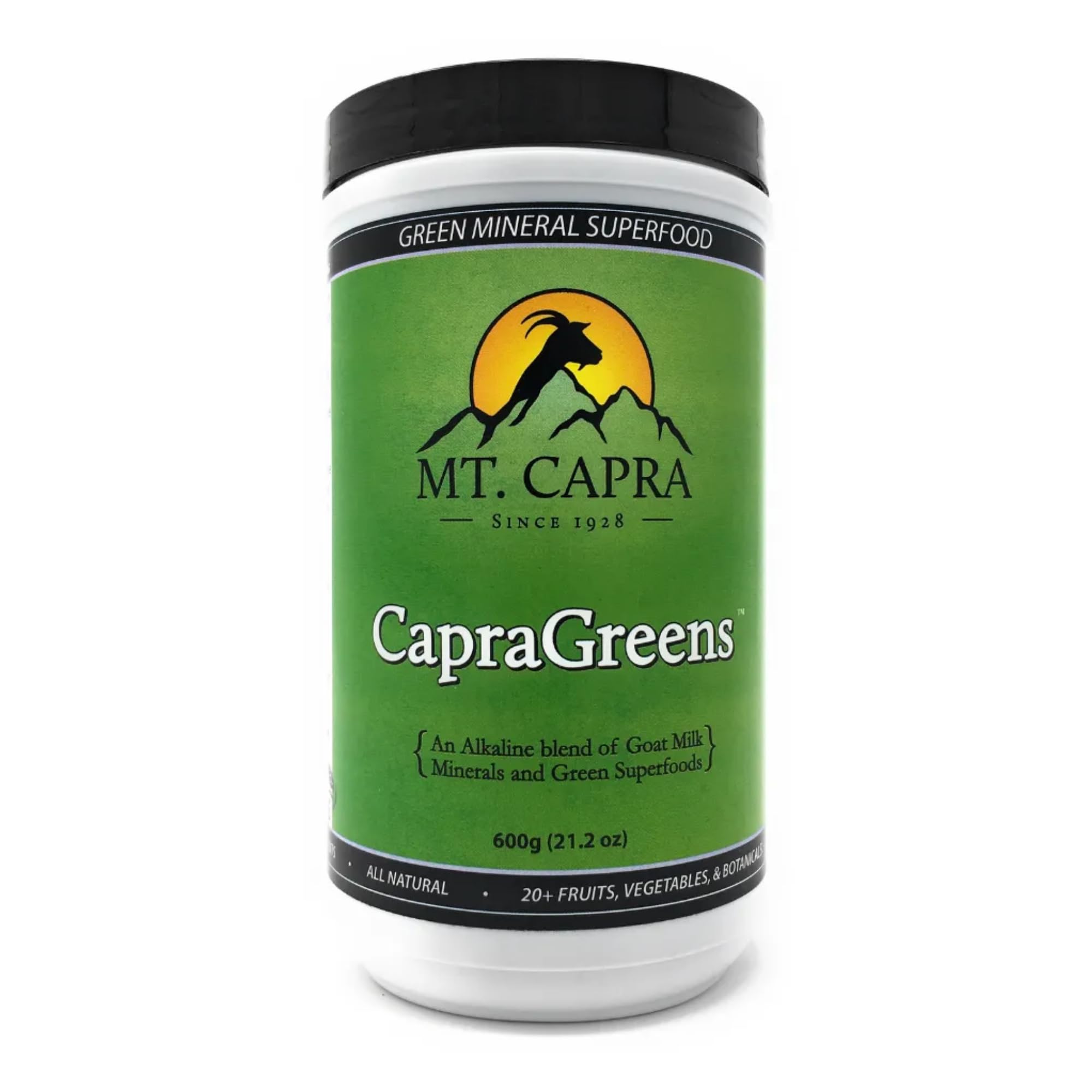 MT. CAPRA SINCE 1928 Capragreens Food Concentrate, 600 Gram