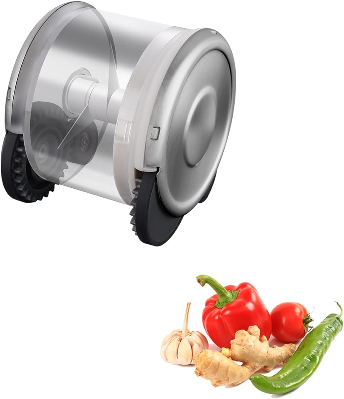 Garlic Mincer and Chopper, Maxracy Garlic Crush Roller