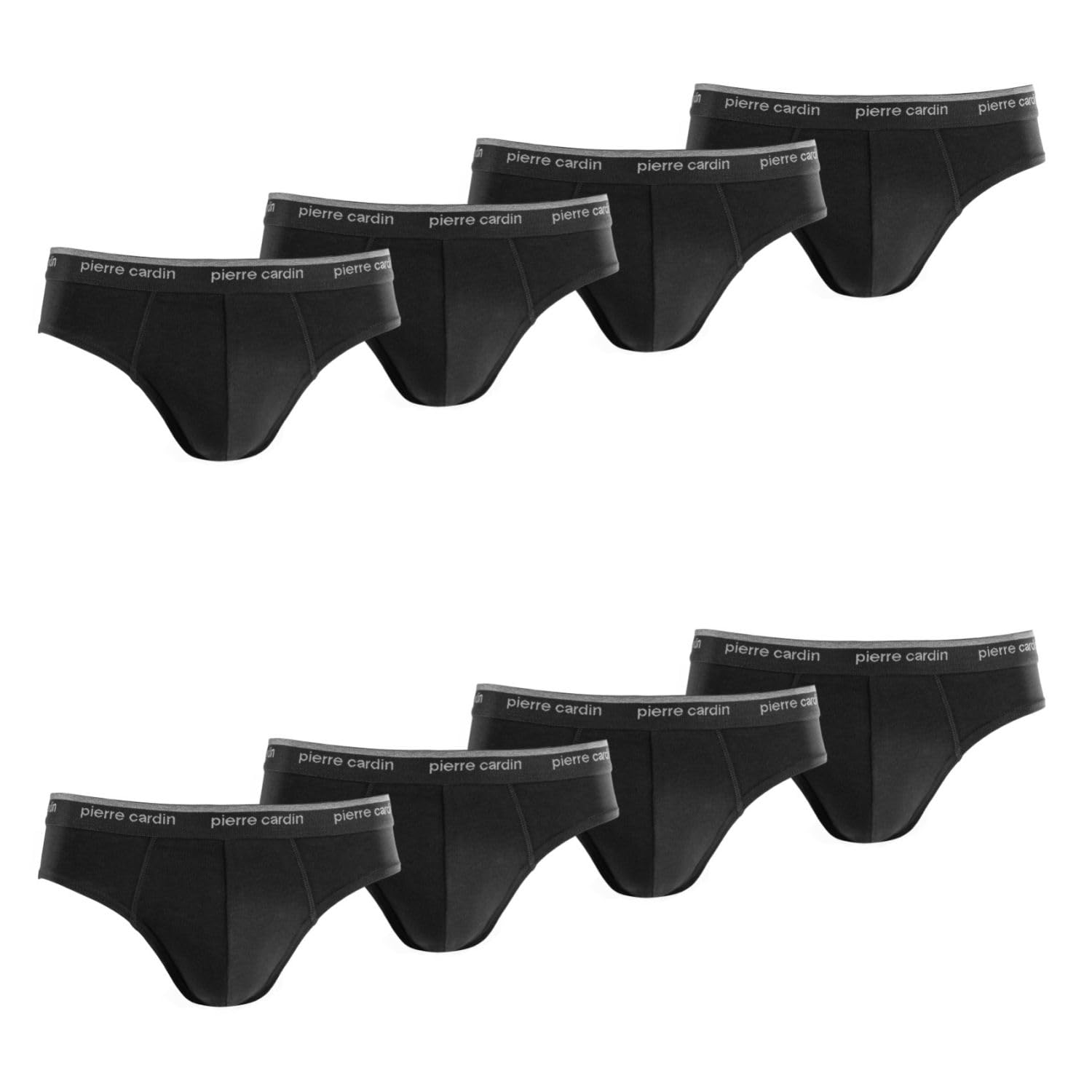 pierre cardin underwear Majtki męskie 100% bawełna, bielizna męska, hipoalergiczne, wsparcie bez uciskania (zestaw 8 sztuk), D, L