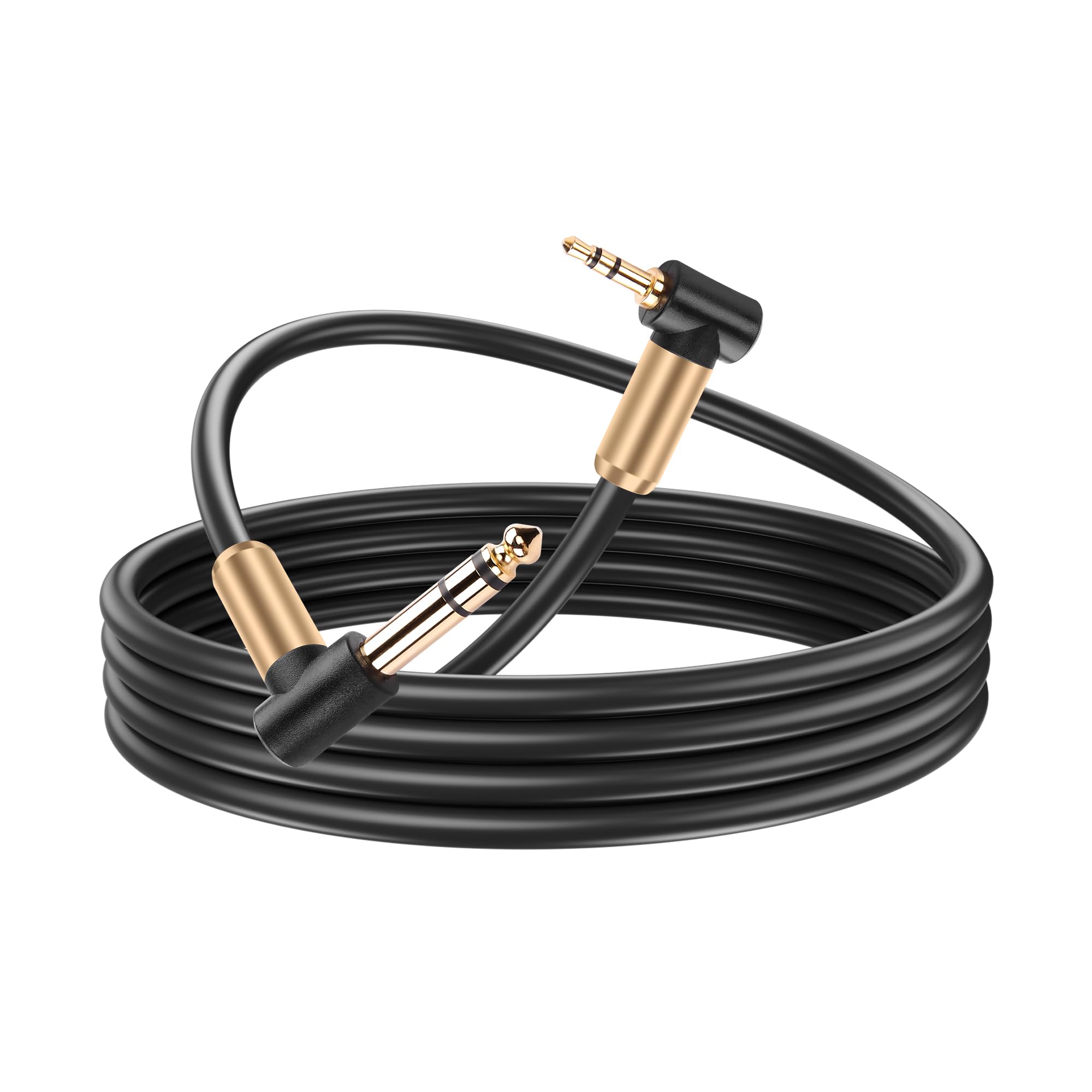 Amazon | SinLoon 2M 3.5mm から 6.35mm ステレオオーディオケーブル 1