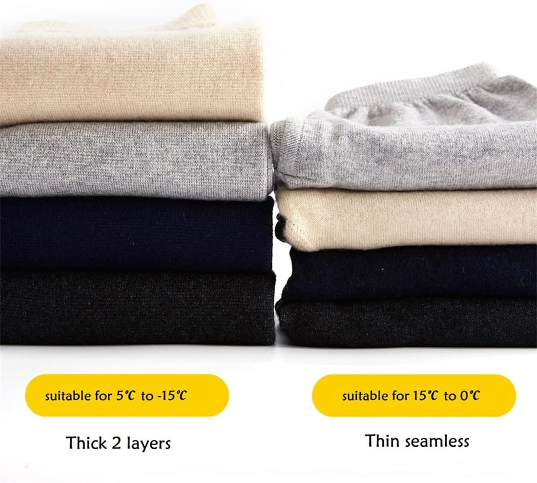 100% Merino Wool Thick Men Women Thermal Underwear Winter Leggings Womens Base Layer Long Johns Mens Heavyweight Tights 100 (Women Thin Dark Gray,Medium)