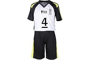 Unisex Fukurodani Uniform Bokuto Kotaro Volleyball No.4 Jersey Anime Cosplay