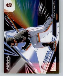 2022 Panini Prizm Draft Picks Prizmatic Prizms Silver #18 Brock Jones RC Rookie Stanford Cardinal Baseball Trading Card