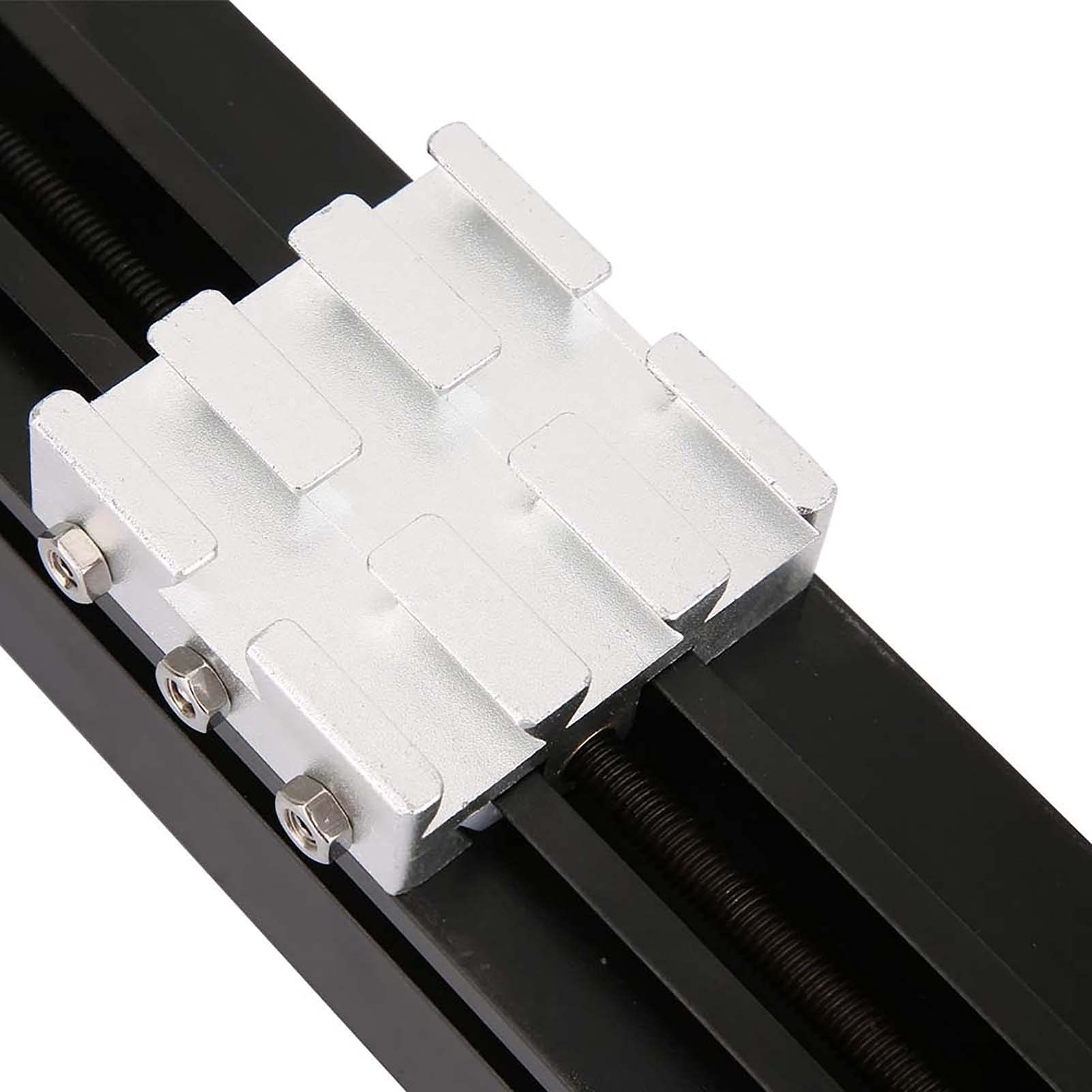 Tornos Transversales de Metal de la Caja Kit de Máquina de Bloque de Diapositiva Longitudinal de Bloque de Diapositiva Cruzada de Metal Mini para X, Y, Z Procesando en 3 Dimensiones de la Herramienta