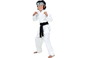 Adult Women's Karate Kid Daniel San Costume | Perfect for Halloween, Cosplay, and Dress-Up