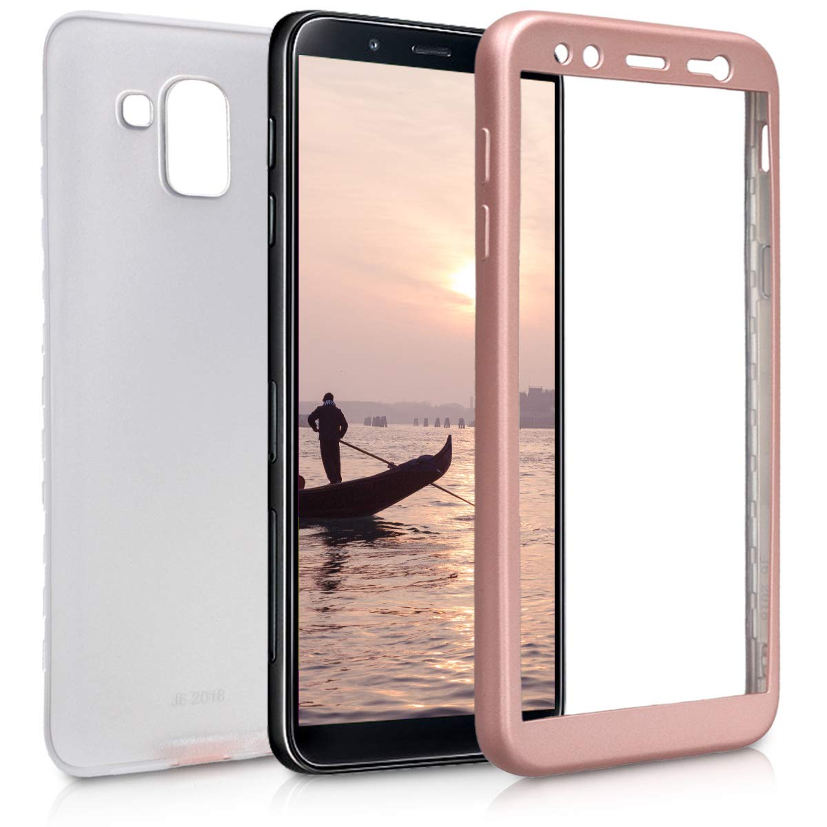Kwmobile Case Compatible With Samsung Galaxy J6 Soft Tpu Silicone