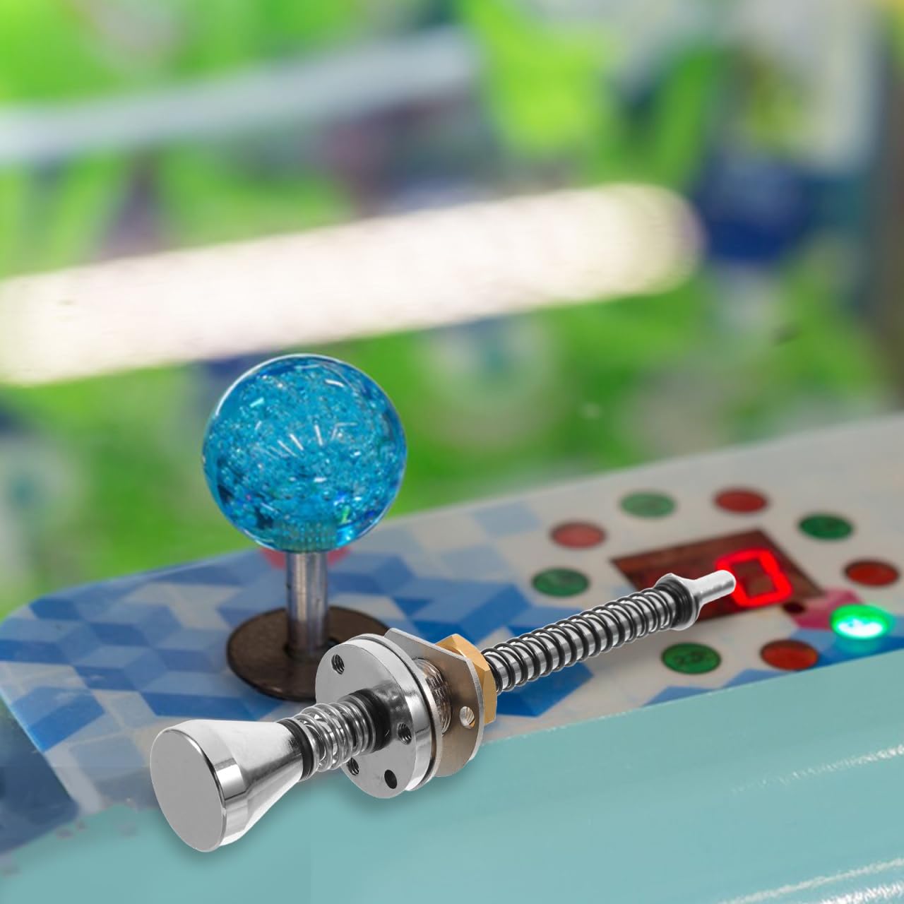SUPVOX Leva Flipper Accessori Macchina Da Gioco Flipper Gioco Di Tiro Al Flipper Sfera Subacquei In Lega Silver