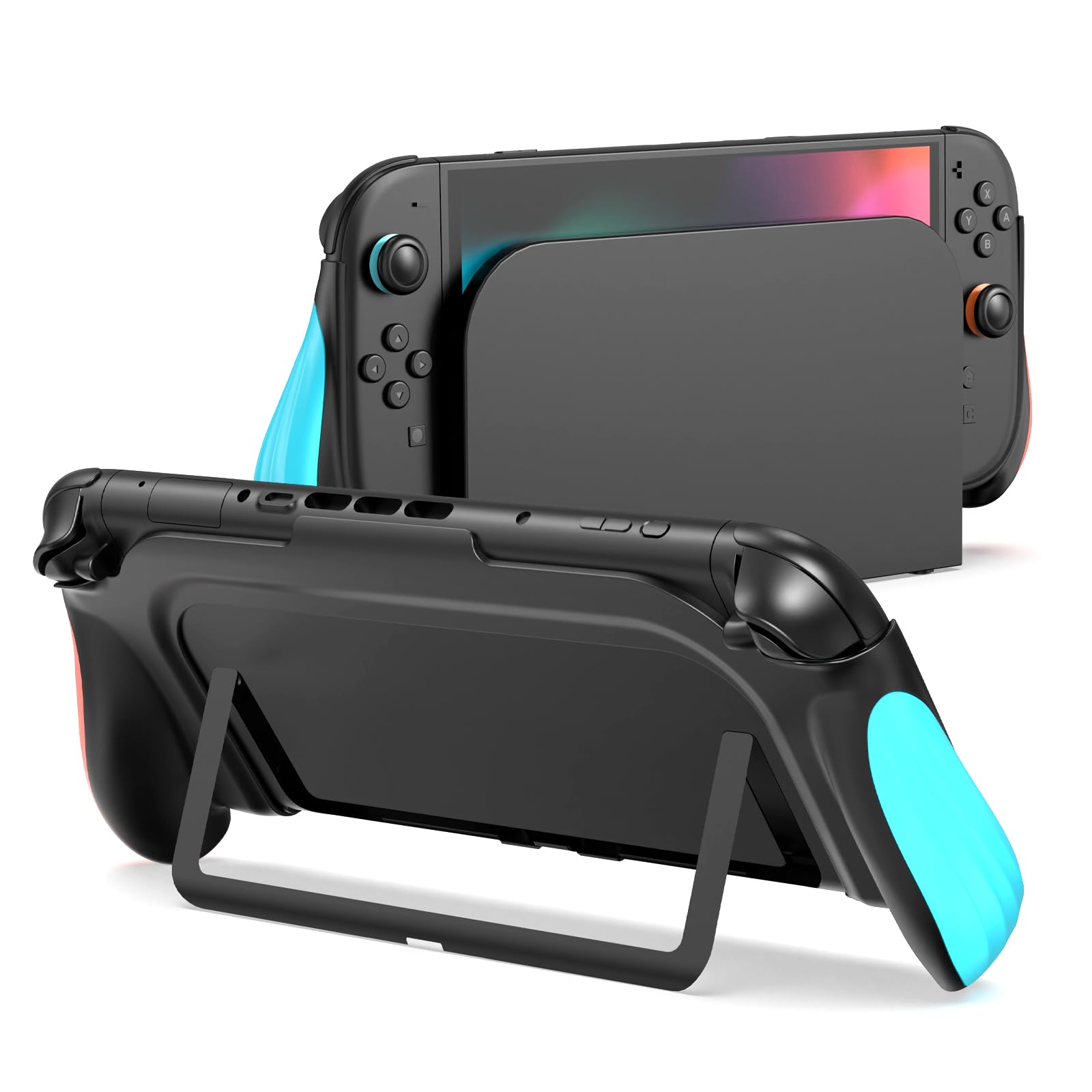 Switch本体＋グリップケース【交渉中】 Amazon.co.jp: 【Switch 2対応】一体型グリップケース 超軽量65g｜人間