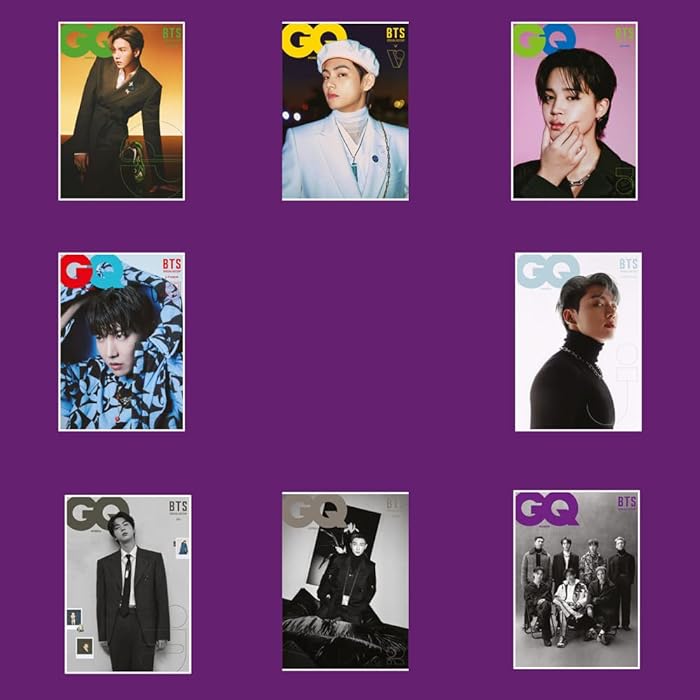 Buy Goodern 8Pcs Koop BTS BangTan Boys Posters BTS Posters Set BTS GQ