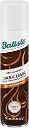 Batiste Dry Shampoo for Dark Hair, Refresh Hair and Absorb Oil Between Washes, Waterless Shampoo for Added Hair Texture and Body, 6.35 OZ Dry Shampoo Bottle