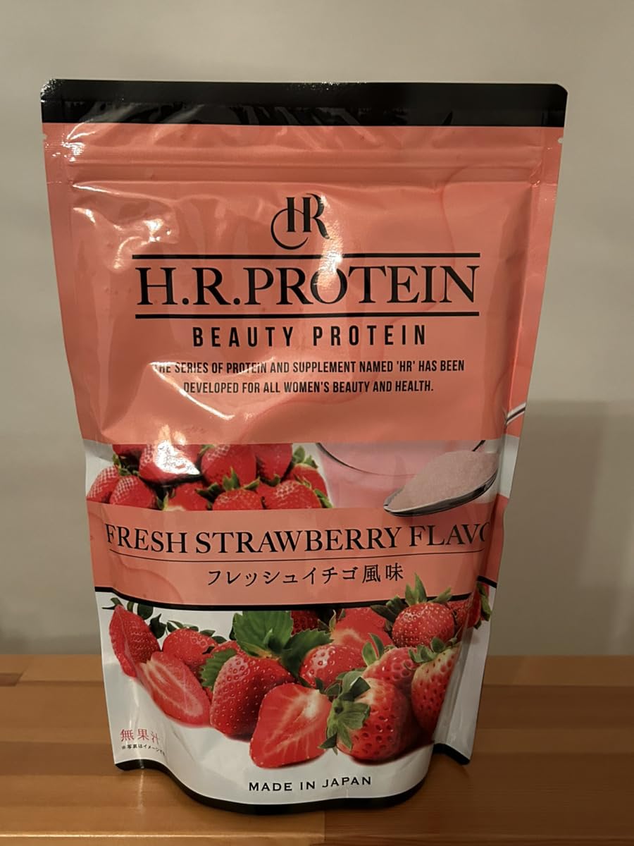 Amazon | H.R. プロテイン フレッシュイチゴ風味 | ノーブランド Amazon | H.R. プロテイン フレッシュイチゴ風味 | ノーブランド