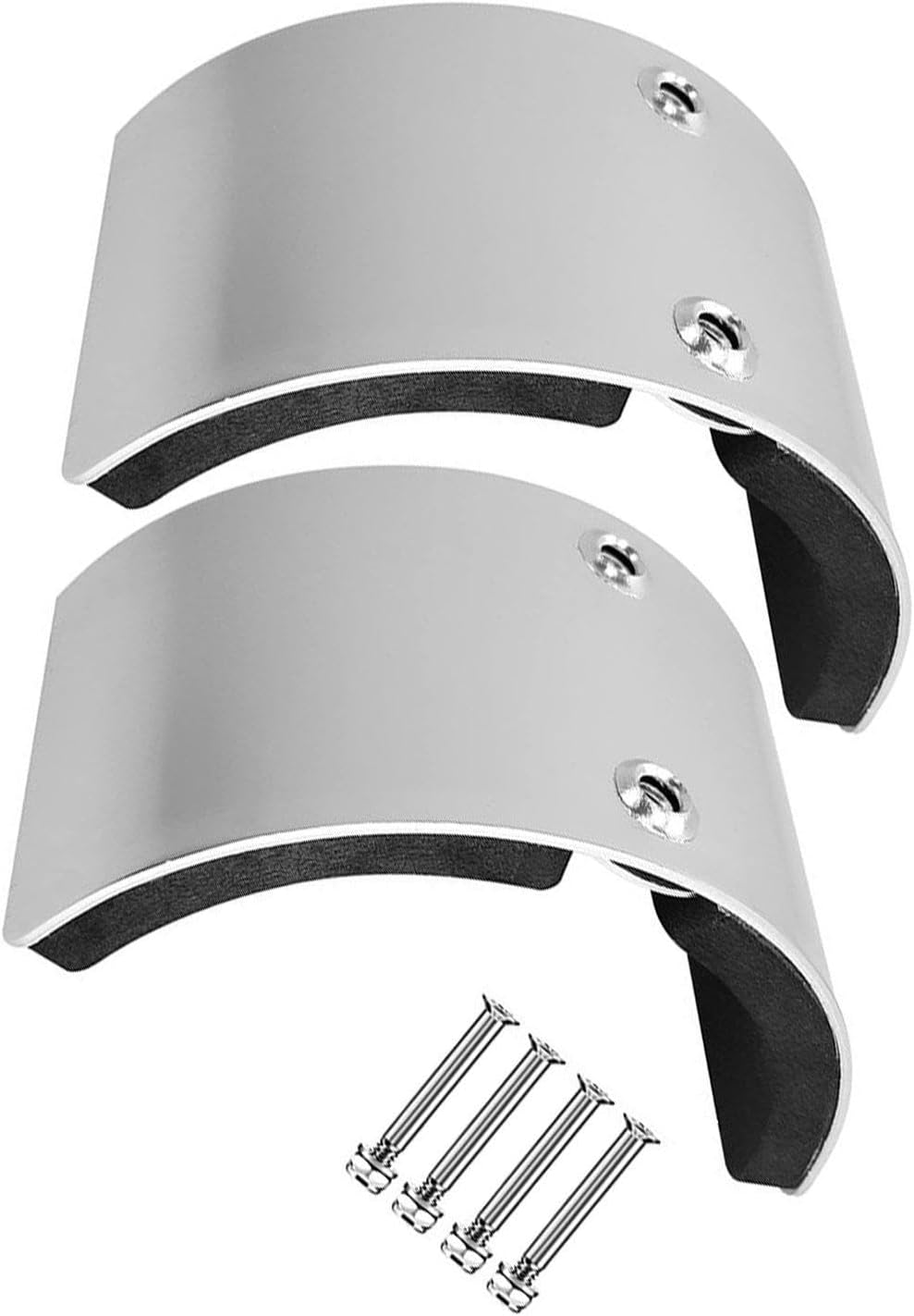 Milageto 2 Pieces Drywall Stilt Replace Parts Aluminium Alloy Easy Installation Stilt Accessories for Home Improvement Renovation Work