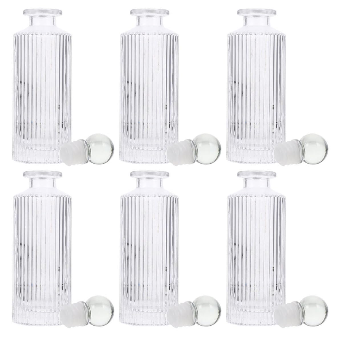 Botellas difusoras de aroma de vidrio 150ml para decoración simple de salones