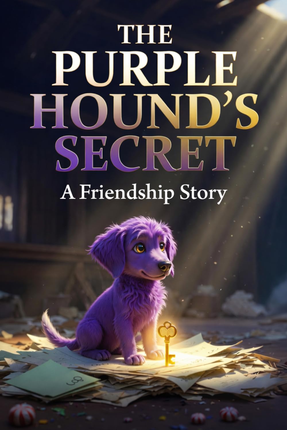 The Purple Hound’s Secret: A Friendship Story