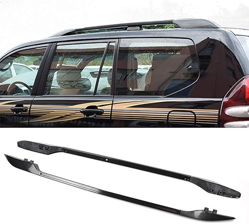 Amazon Gzyf 車 ルーフキャリア ベースキャリア 荷物キャリア エアロベースステー 品質抜群 着脱便利 旅行 キャンプに最適 対応車種 トヨタ ランド クルーザー Prado Fj1 Lexus Gx470 03 09 カーゴバー 車 バイク